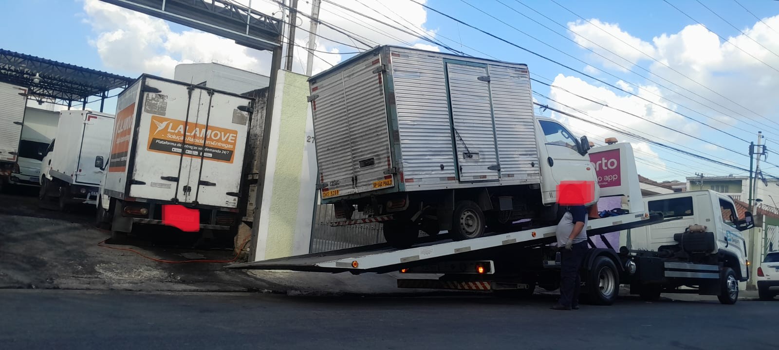 Foto caminhão no Guincho